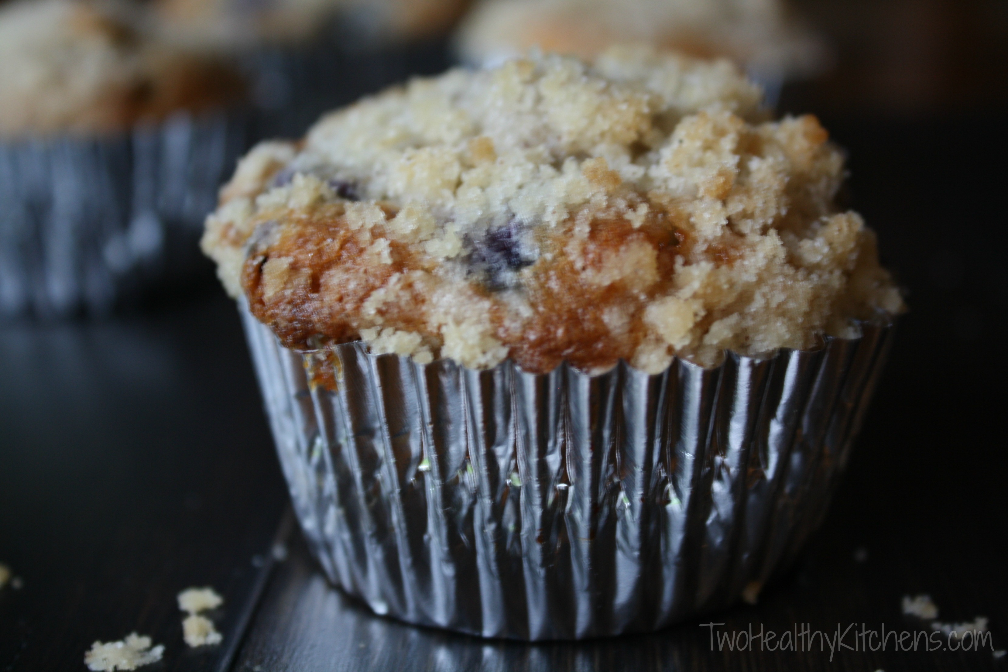 BlueberryWhite Chocolate Muffins