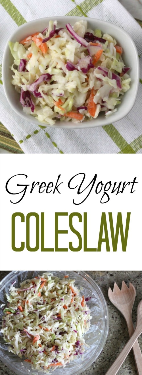 Greek Yogurt Coleslaw Two Healthy Kitchens
